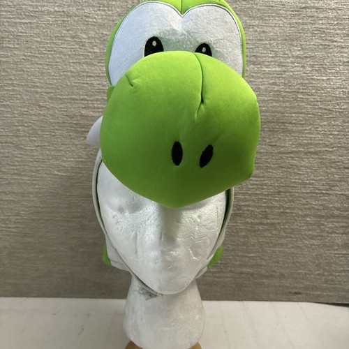 2015 Super Mario Bros Yoshi Costume Headpiece Head Hat Dress Up Nintendo - Picture 4 of 12