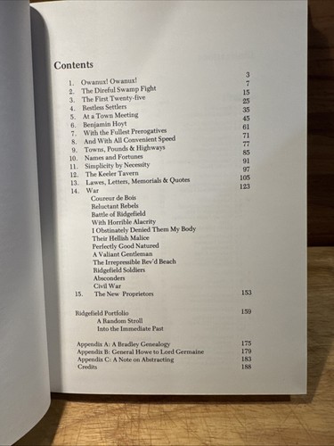 Proprietors Of Ridgefield Connecticut Welsh, Glenna 1976 Book Genealogy 1st Edn. - Imagen 7 de 15
