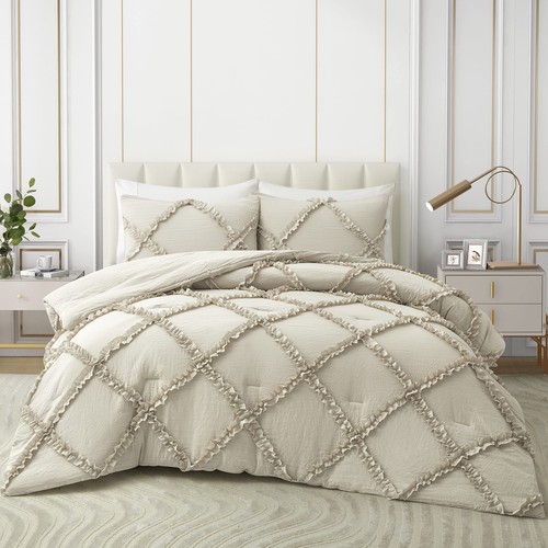 Comforter Set Twin Size Bedding – 2 Piece Farmhouse College Bedding Set Cover... - Bild 6 von 6