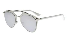 Authentic DIOR Reflected 85LDC  Silver w/Palladium Mirror Lens Sunglasses