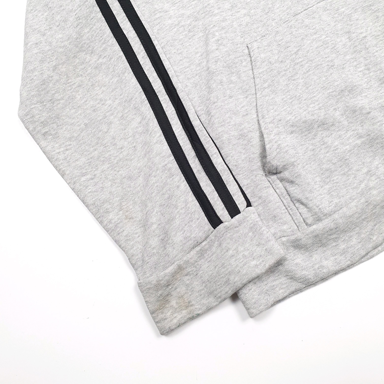 ADIDAS Hoodie Cotton Jumper Sweatshirt Womens M image 3