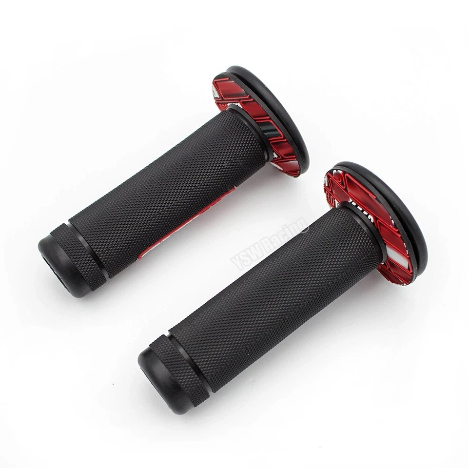 2x Empuñaduras de manillar para manillar de 7/8" 22 mm para pivote moto de cross motocicleta Foto 4 de 4