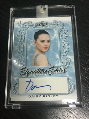 1/1 DAISY RIDLEY autograph