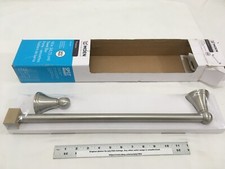  1 NEW Moen Preston 18" Towel Bar - BRUSHED NICKEL - DN8418BN sw 