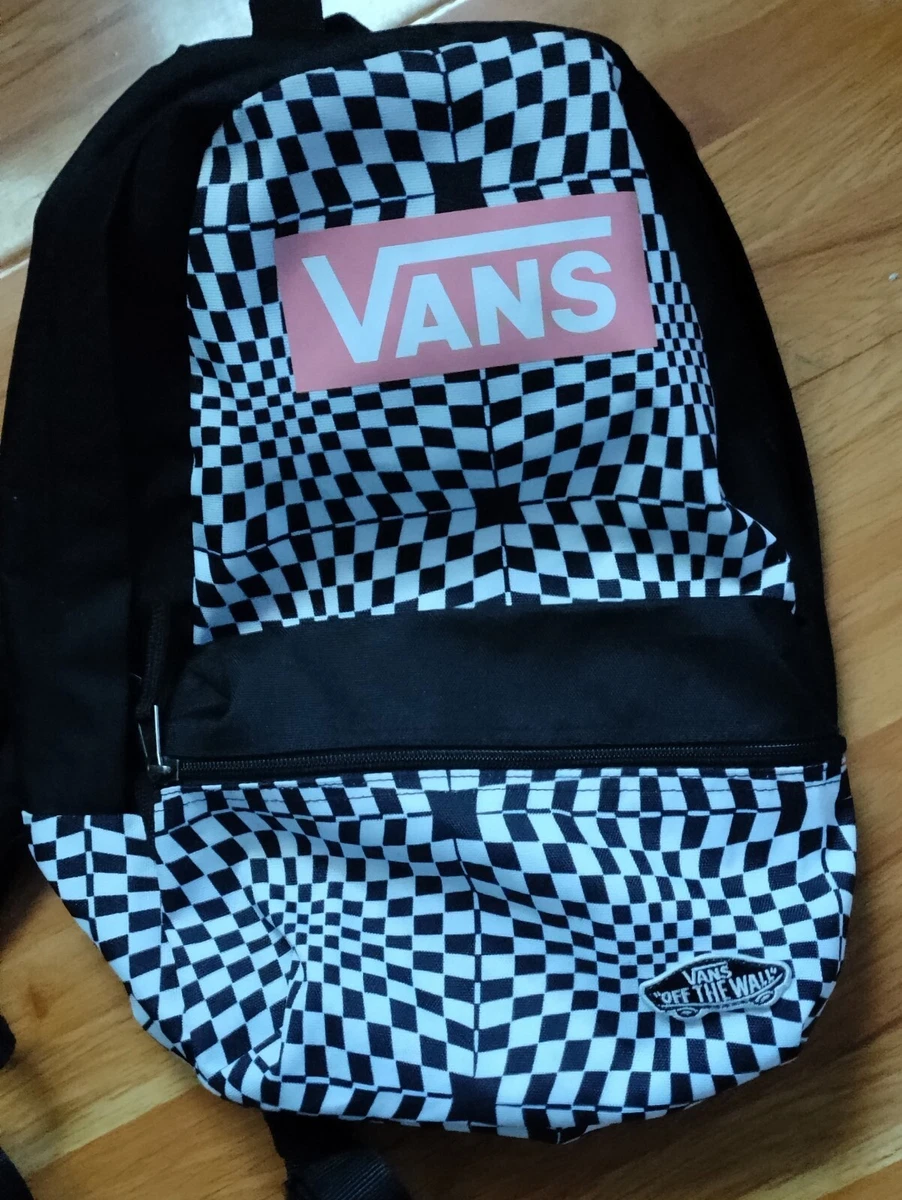 VANS Calico Small Backpack NEW Checkers CHECKERBOARD School Bag