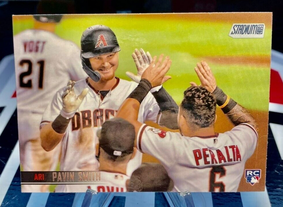 2021 Pavin Smith Topps Stadium Club Rookie Card #142 Arizona Diamondbacks