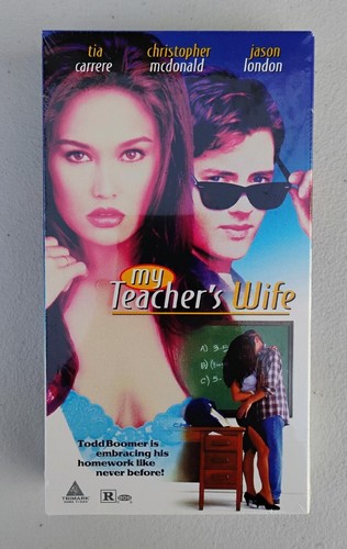 Die Frau meines Lehrers - werkseitig versiegelt VHS - Tia Carrere - Jason London - Trimark