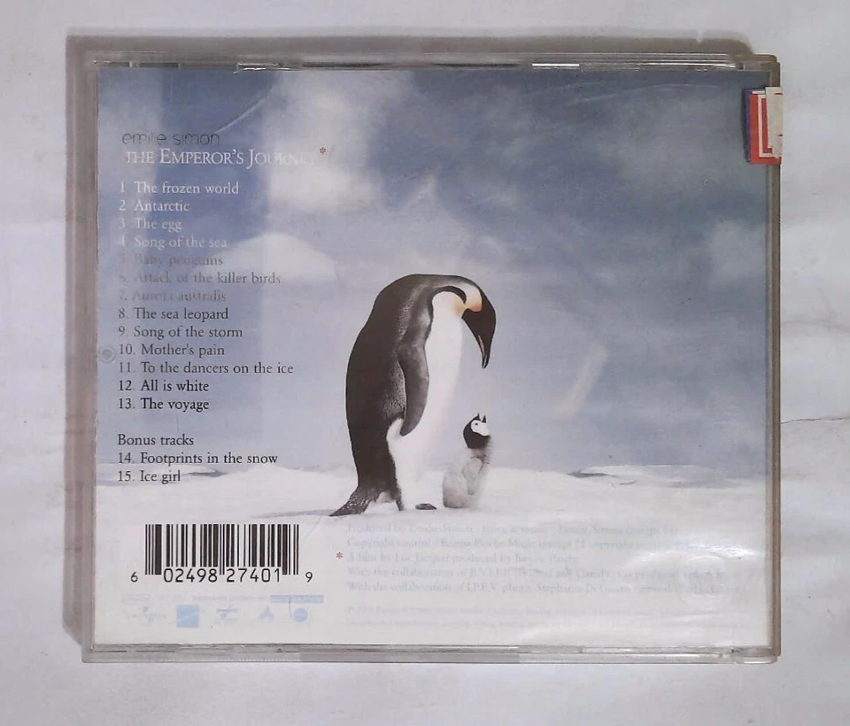 Emilie Simon – The Emperor's Journey 982740-1 EU CD Foto 3 de 3