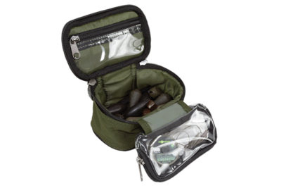 Aqua Products Black Series Lead and Leader Pouch Carp Fishing Luggage - Main Image