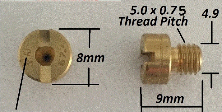 KIT JATO CARBURADOR SUZUKI GS250T GS250 GS 250 GS300L GS300 300 17.5 115 - Imagem 4 de 4