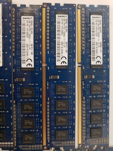 LOT OF 15 4GB 1Rx8 PC3 12800U RAM Memory DIFFERENT BRANDS - Picture 5 of 6