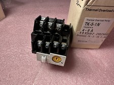 FUJI ELECTRIC TK-5-1N / 4-6A THERMAL OVERLOAD RELAY