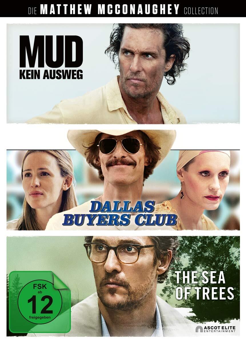 Die Matthew McConaughey Collection: Mud - Kein Ausweg / Dallas Buyers Club (DVD)