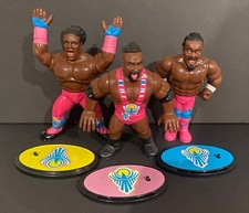 WWE Retro series 5 New Day Kofi Kingston Xavier Woods Big E figures Mattel