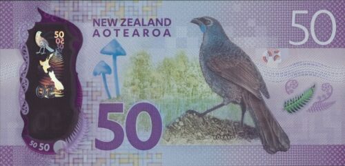 NEW ZEALANDS 50 DOLLARS 2018 P-194 UNC - Picture 1 of 2