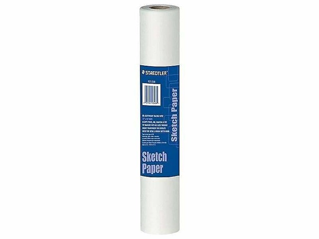 Staedtler 12 Sketch Paper Rolls White 150 937s 1250r 512344