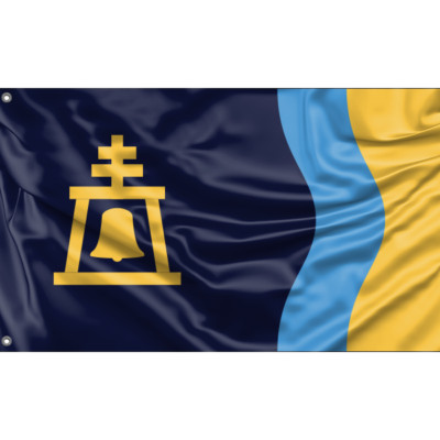 Riverside, California Flagge, Fahne Unikales Design, 90x150 cm, Herg. EU