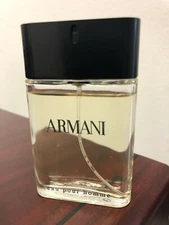 *VINTAGE 2004 * ARMANI POUR HOMME by GIORGIO ARMANI 1.0 oz EDT Spray As Pictures
