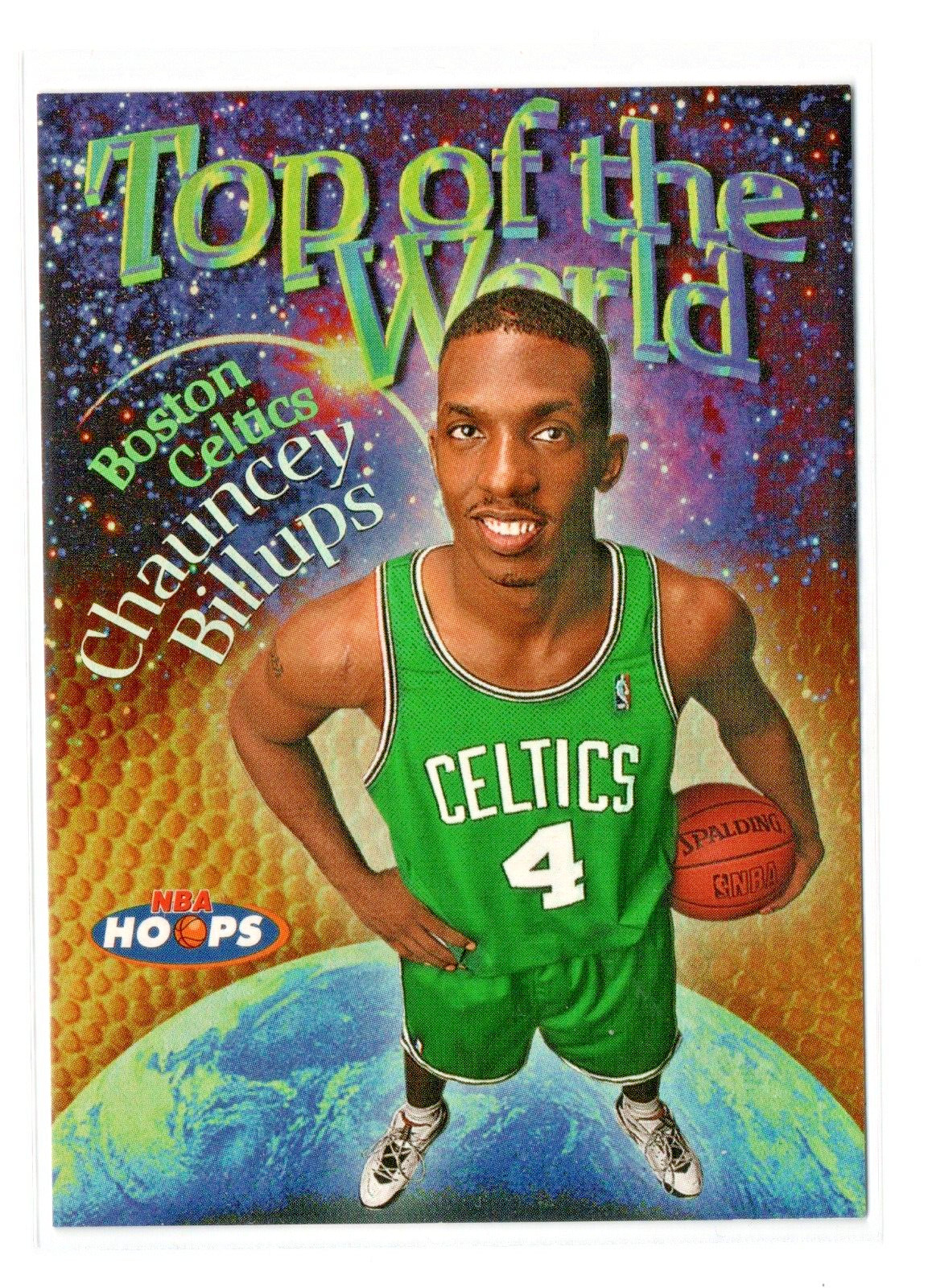 1997-98 NBA Hoops Top of the World Chauncey Billups #7 TW Rookie RC - Celtics NM