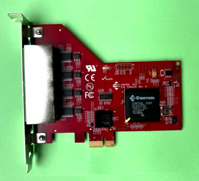 RocketPort Express RJ45 4J 4-port Serial Card RS-232/422/485 COMTROL 31305-2