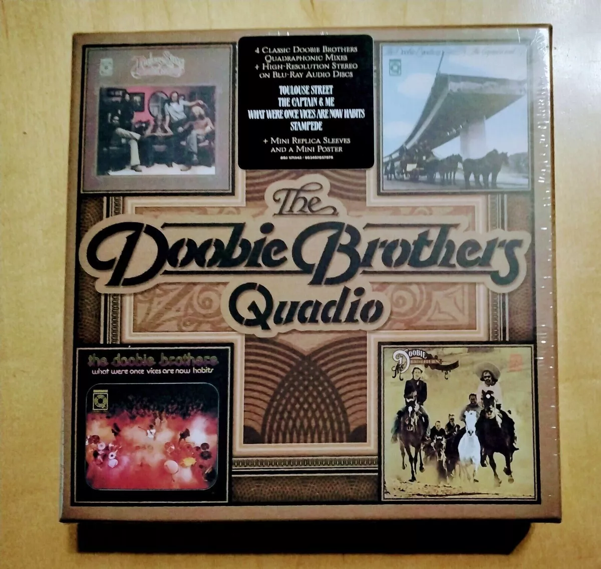 The Doobie Brothers Quadio Box Set 4 x Blu-Ray Rare & OOP New