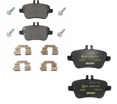 Textar 2484801 Rear Disc Brake Pad Set 2484801