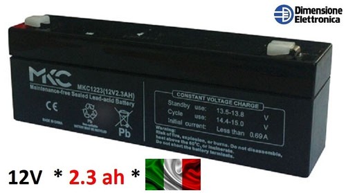 FIAMM FG20201 Batteria Al Piombo Ermetica Ricaricabile 12V 2Ah Faston 600x732 - Foto 7