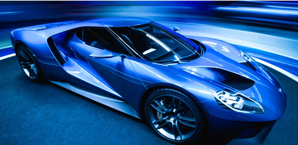 Ford GT w/ Orig. Wheels/Rims1:18SCALE MODEL CAR Custom Built Metal Body 1969 - Image 2 of 4