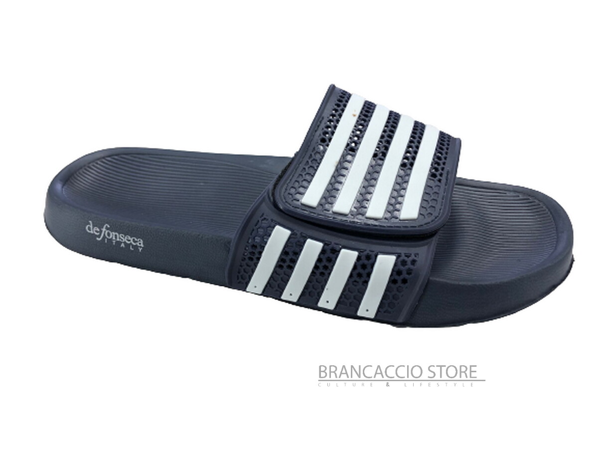 de fonseca Ciabatte Mare e Piscina Uomo Regolabili con strappo Tomaia  Forata - Shopping.com