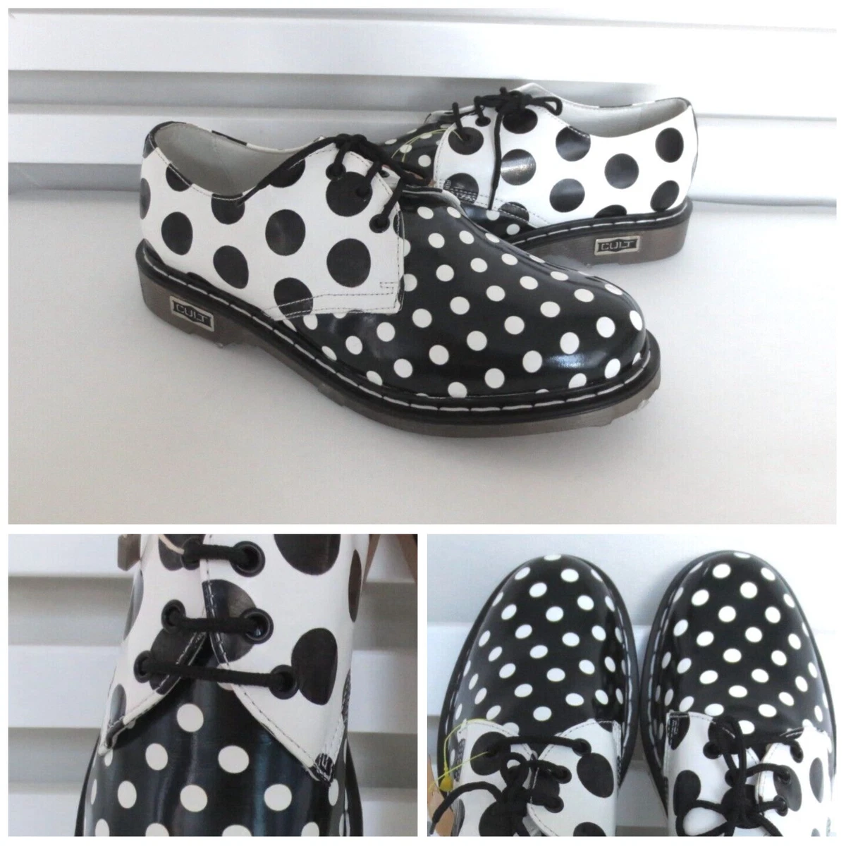 polka dot shoes