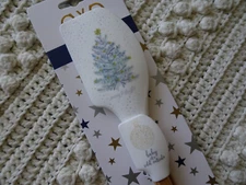 COOK WITH COLOR Christmas TREE MERRY & BRIGHT & ORNAMENT Spatula Set of 2 NWT