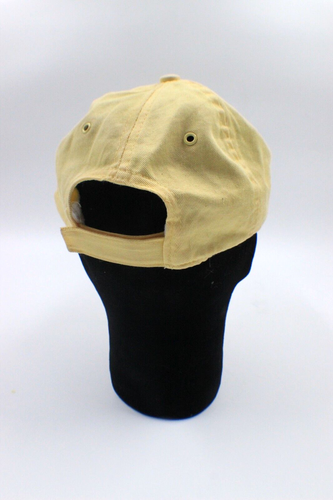 Faded Glory Baseball Hat Unisex Adjustable Yellow Lightweight Strapback Cap - Picture 2 of 3