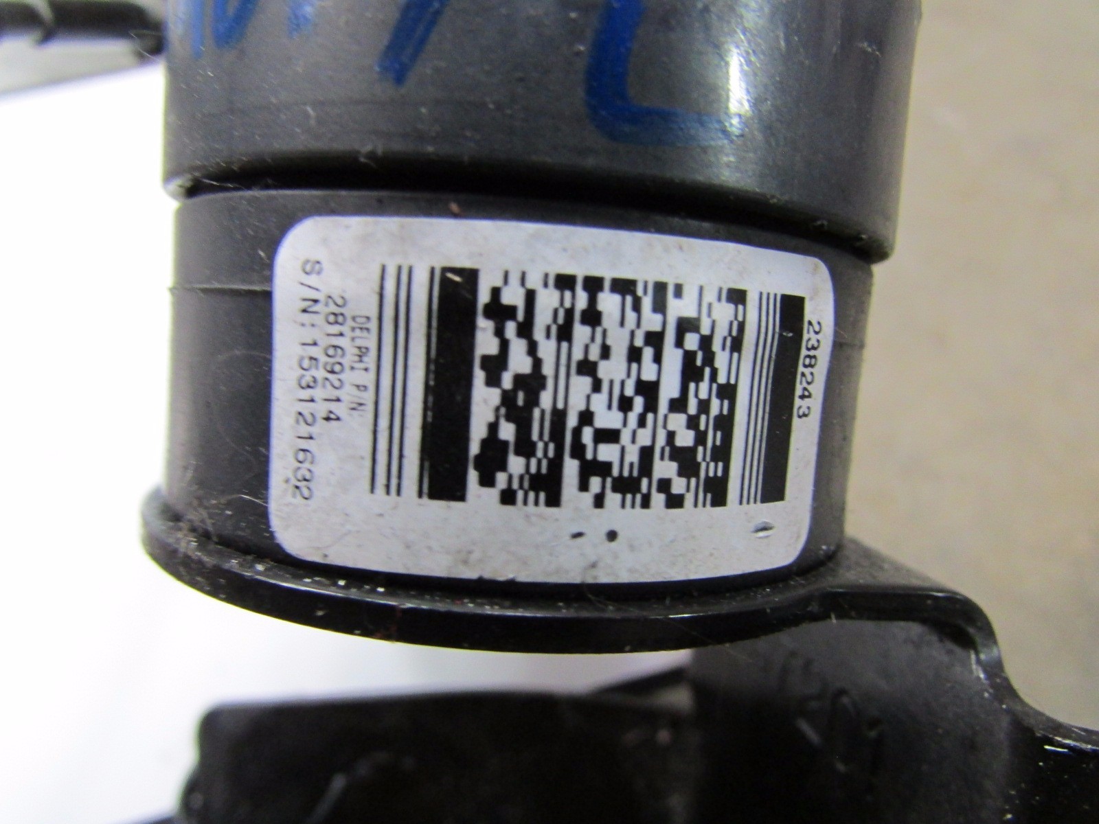 Ferrari 458 Italia, LF, Left Front, Shock Adjustment Sensor, P/N 238243, Used