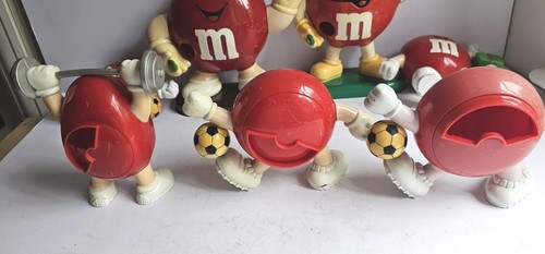 Vintage m&m sweet dispensers JOBLOT Some Rare Red 1990s Mars Used - Picture 16 of 23