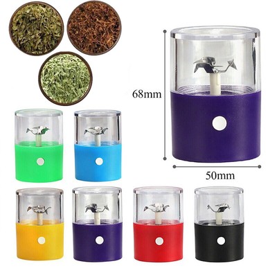 New Portable Electric Auto Herb Spice Grinder Crusher Machine USB