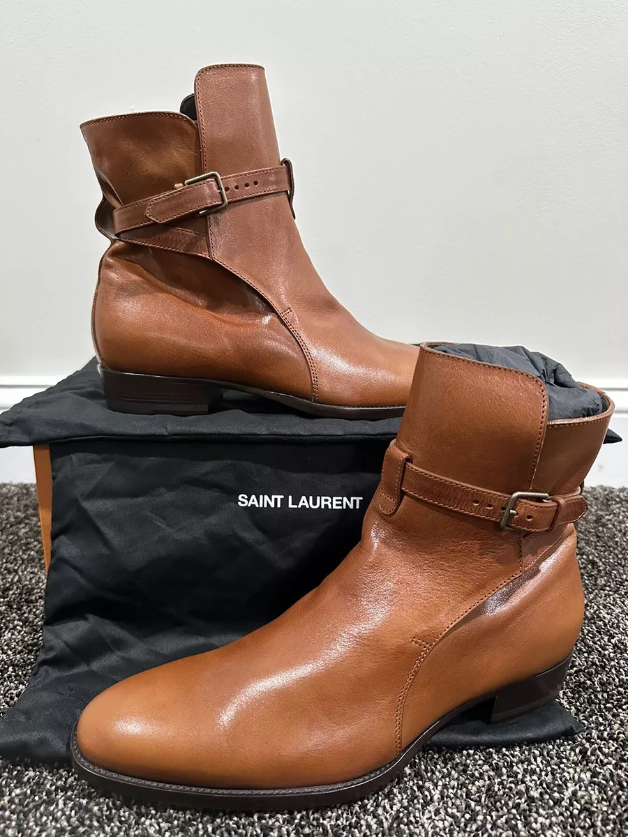 Saint laurent top wyatt jodhpur boots