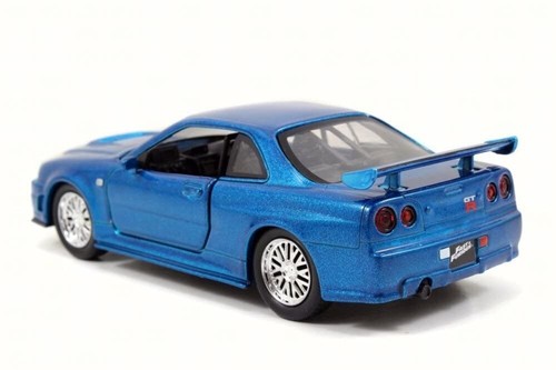 JADA TOYS, NISSAN Skyline GTR R34 2002 Fast & Furious, échelle 1/32, JAD97185 - Imagen 2 de 3