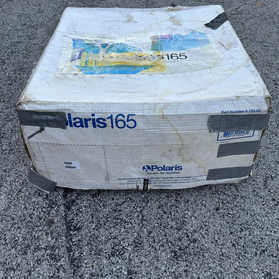 The Original Polaris Vac-Sweep 165 Mercury Pool Cleaner Vacuum W Hose + Net - Image 4 of 4