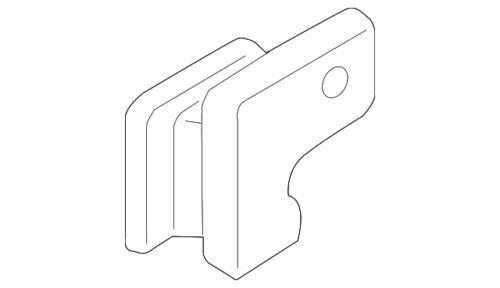 Tope de rodillo de puerta corrediza para Ford Transit-350 HD 2020-2024 (N/P CK4Z-6125040-BC)