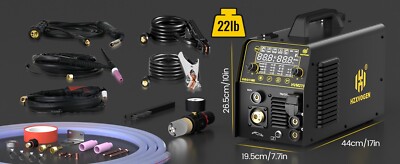 Machine à Souder 6 En 1 MIG/TIG/MMA/Plasma 250A 220V HZXVOGEN - Neuve
