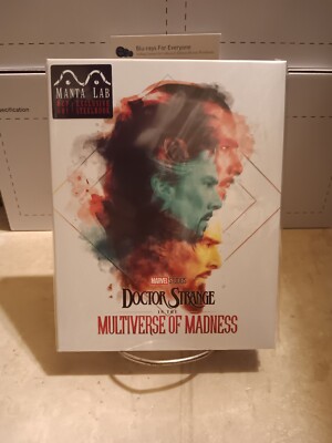 NO DISC Doctor Strange Multiverse of Madness 4K Full Slip SteelBook MANTA LAB