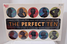 The Perfect Ten 3D Board Game-Trivia Word Game NEW  SEALED