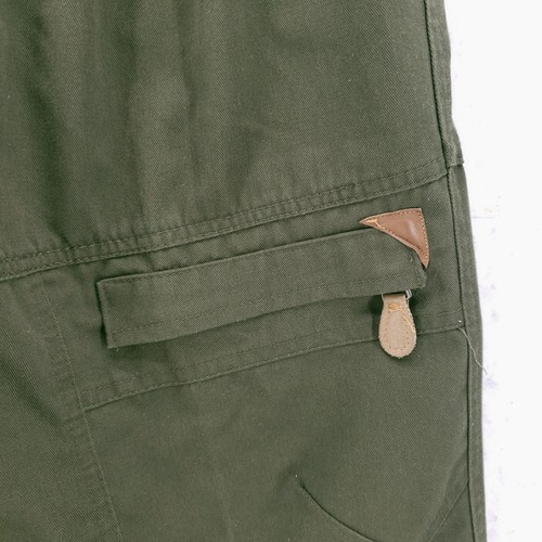 Bugle Boy Vintage Air Command Cargo Pants Army Green Brown 31M Actual 29.5x25 !! - Picture 3 of 10
