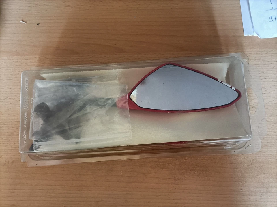 Formula 2004 Spiegel Li + Re Racingspiegel rot Honda u Universal passend - Bild 2 von 3