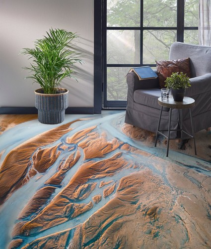 3D Mountain 34RAIN80 Floor WallPaper Murals Wall Print Decal AJ Honey - Picture 2 of 6