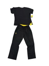 wonderwink scrub set Black XL NWT