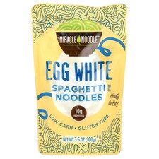 Fideos estilo espagueti, clara de huevo, 3,5 oz (100 g)