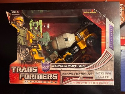 Hasbro Transformers Universe Voyager Class Deception Heavy Load New