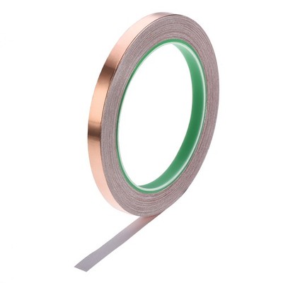 Double Sided Conductive Tape Copper Foil Tape 8mm x 20m for EMI Shielding