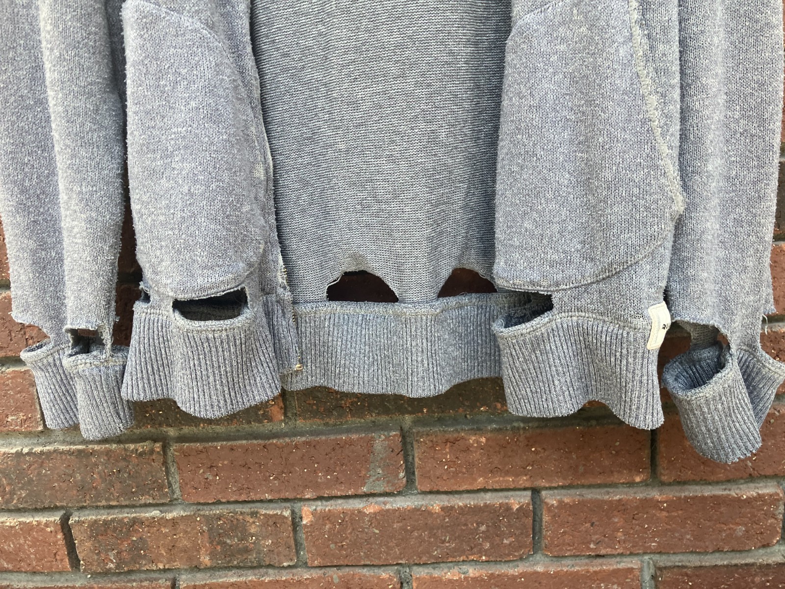 Heavily Worn Vintage Hoodie, 20yr old Quicksilver image 9